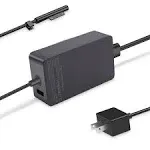 65W Laptop Charger Replacement for Microsoft Surface Pro 3 4 5 6 7 8 X