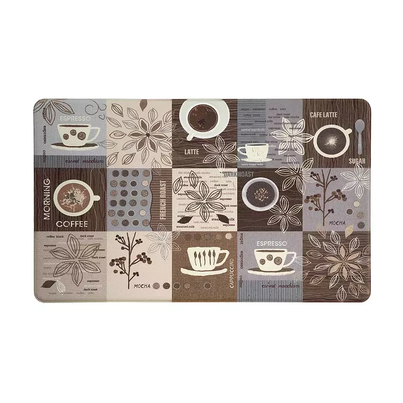 World Rug Gallery Coffee Anti-Fatigue Mat