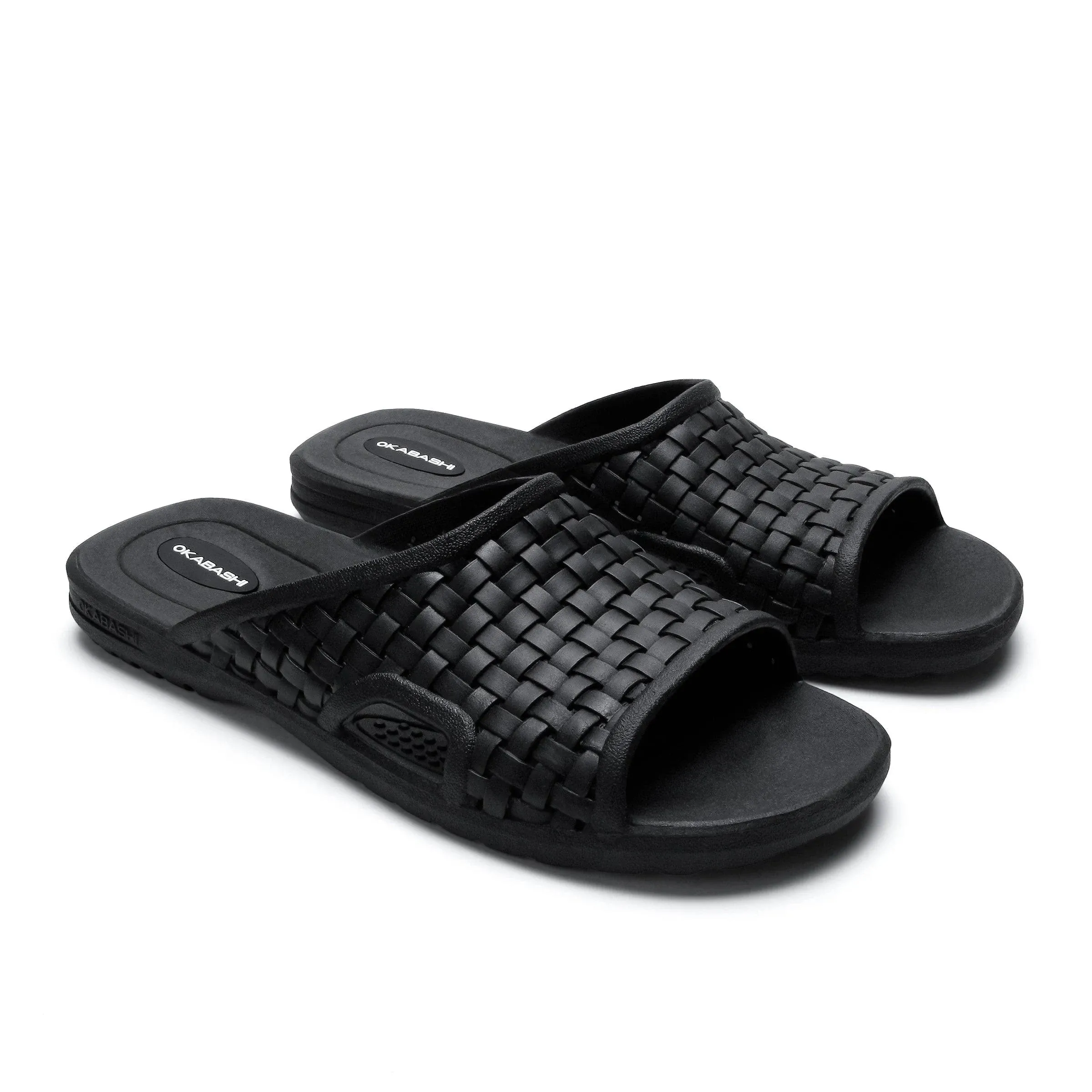 Okabashi Torino Men's Sandals - Black, XL