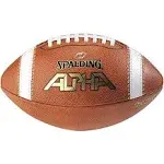 Spalding Alpha Leather Football