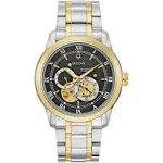 Bulova Men's Sutton Automatic Open Aperture Stainless Steel Watch