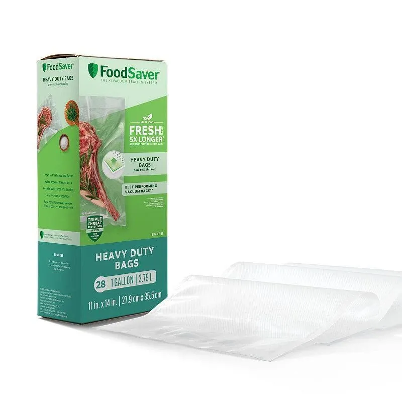 FoodSaver Heavy Duty Gallon Vacuum Seal Bags