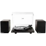 Victrola - Premiere T1 Turntable System - Espresso