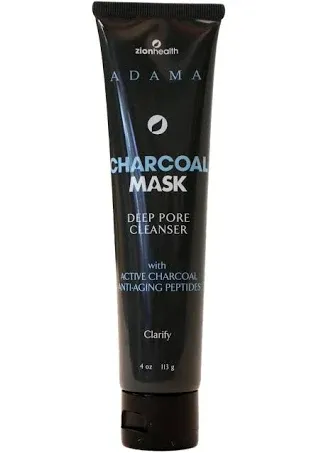 Buy Charcoal Mask Deep Pore Cleanser 4 oz By Zion Health | Herbspro.com