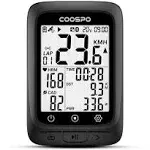 COOSPO Bike Computer Wireless GPS BC26, Bluetooth Cycle Computer GPS IPX7 Waterproof, Bike Speedometer Odometer with 2.3 Inch Auto-Backlight, Bicycle Computer Support CooSpoRide