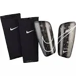 Nike Mercurial Lite Shin Guard (Black/Black/White, Medium)