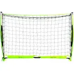 Franklin Sports Deluxe Blackhawk Soccer Goal - Pop Up Backyard Soccer Nets - Foldable Indoor + Outdoor Soccer Goals - Portable Adult + Kids Soccer Goal - 6' x 4' Foot Soccer Net - Optic Yellow