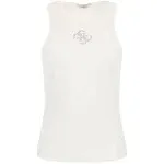 GUESS Women's Sleeveless Round Neck Guendalina Top