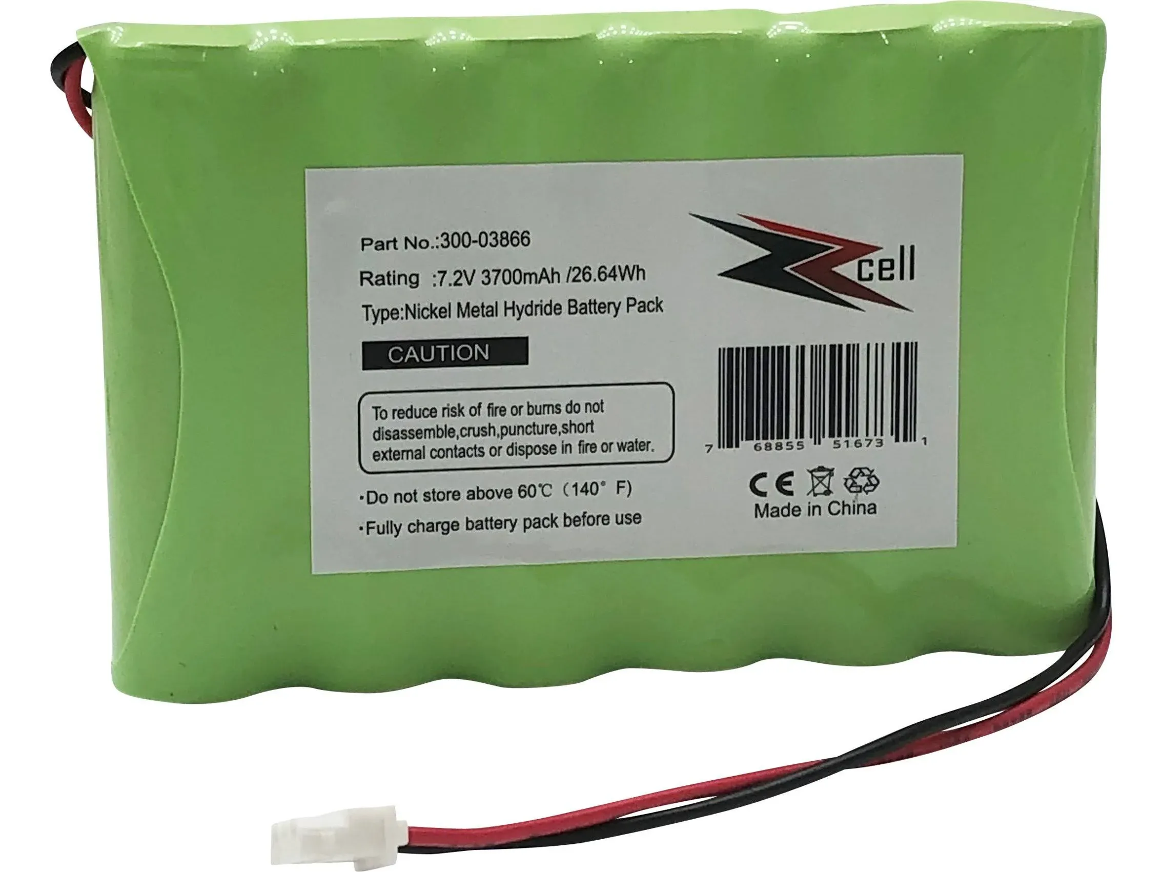 ZZcell High Capacity Battery for 300-03866 Honeywell Alarm Lynx 5100, 5200, 5210, Lynx Touch 7000, Lyric Controller, Lyric Keypad LCP500-L, LYNXRCHKIT