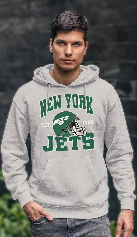 Junk Food Clothing x NFL - Team Helmet - Unisex Adult Pullover Hoodie for Men and Women - Officially Licensed NFL Apparel