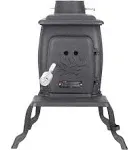 US Stove 900 Sq. Ft. Cast Iron Wood Stove