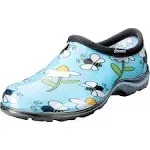 Sloggers Womens Waterproof Garden Shoe 10 Blue Bee