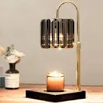 Candle Warmer Lamp with Timer, Dimmable Electric Candle Wamer Adjustable Heig...