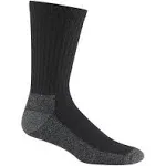 Wigwam L124518 Unisex Black At Work 2 Pack Crew Socks Size Large