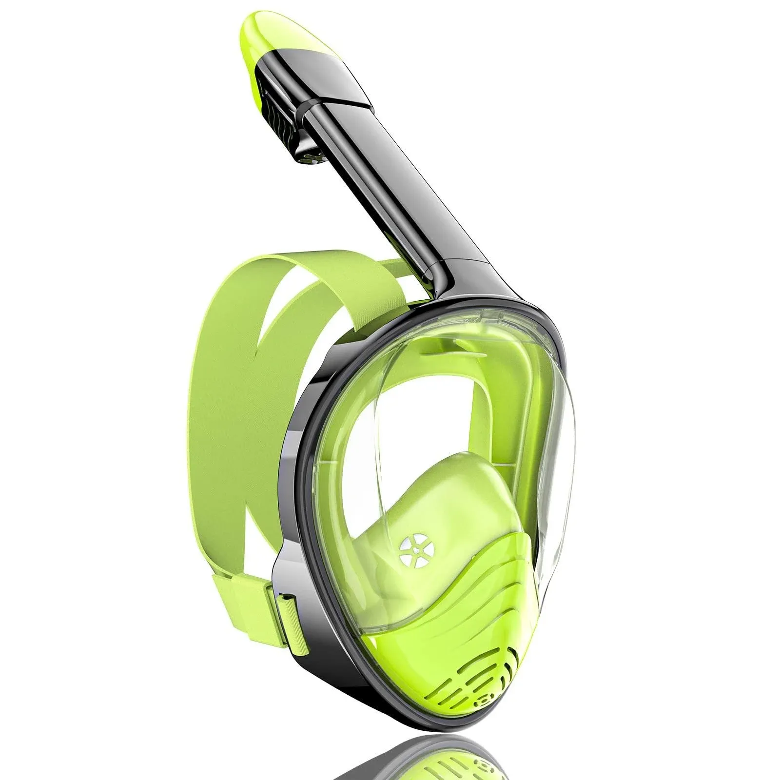 QingSong Full Face Snorkel Mask for Adults &amp; Kids Snorkeling Gear with Camera...