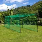 FORTRESS Ultimate Baseball Batting Cage - Range of Lengths [20’, 35’, 55’, 70’] | Complete Batting Cage with Frame - Unleash The Power of Your Swing