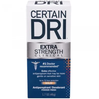 Certain Dri Extra Strength Antitranspirante Solido Clinico