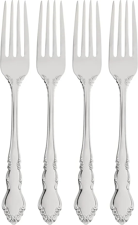 Oneida Dover Fine Dining Dinner Forks, Set of 4