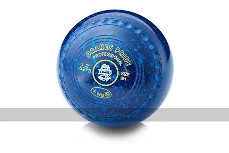 Drakes Pride Professional Bowls Green Gripped Size 2 Heavy UK