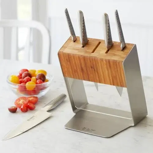 Global Knife 6-Piece Block Set G-79586AU, Stainless Steel