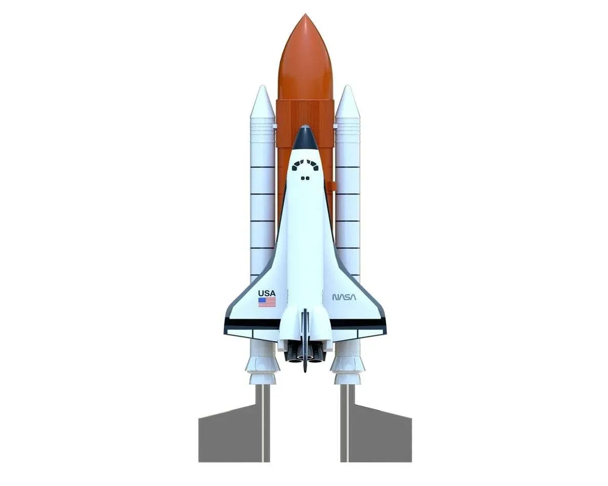 Estes Space Shuttle Model Rocket Multicolored