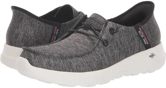 Skechers Womens Slip-ins Go Walk Joy Ibis Black 7