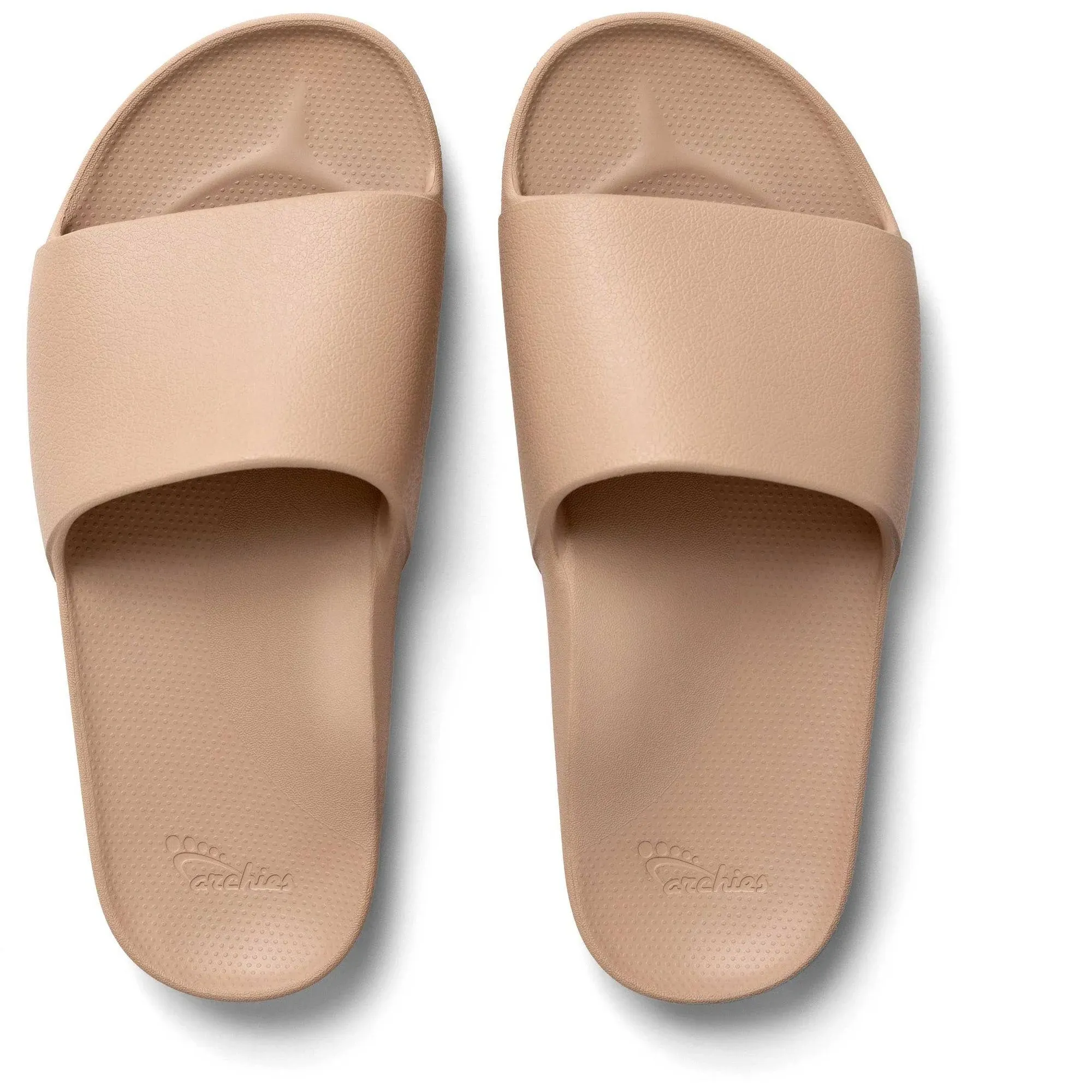 Archies Arch Support Slides Tan