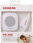 Sangean PS-300 Pillow Speaker with In-Line Volume Control and Amplifier (White)