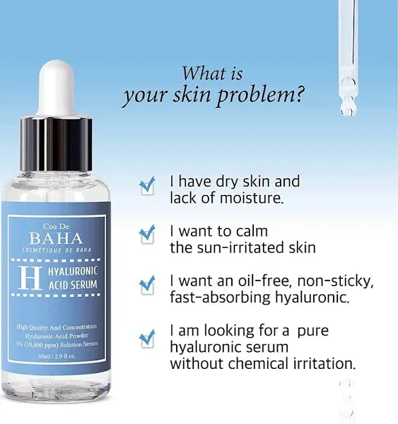 Cos De BAHA Hyaluronic Acid Serum