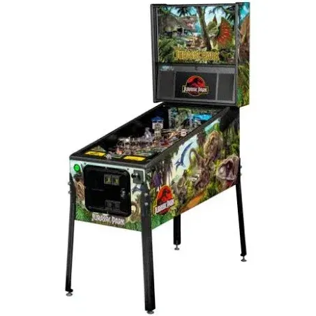 Stern Pinball Jurassic Park Arcade Pinball Machine with Insider Connected, Pro ...