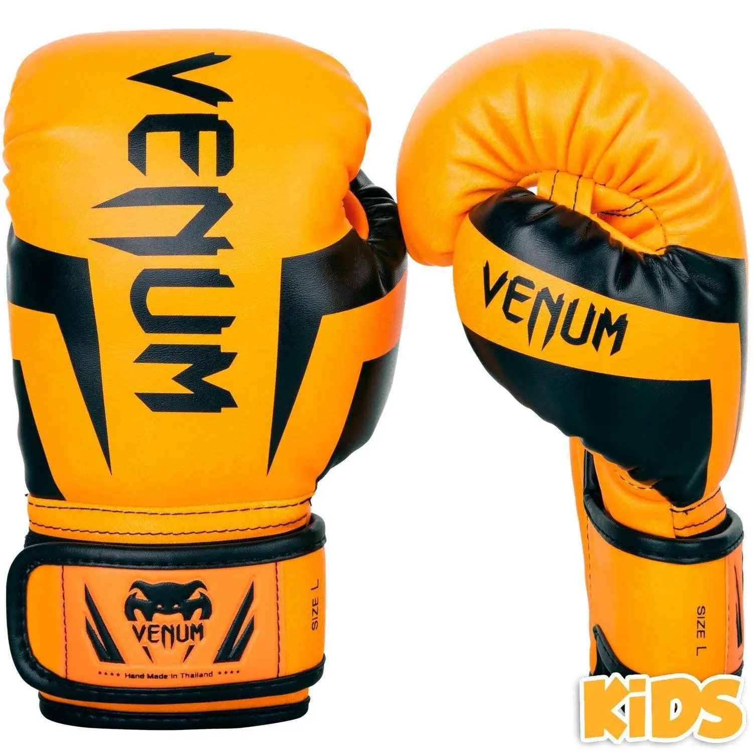 Venum Elite Boxing Gloves Kids - Exclusive - Fluo orange - L - Venum