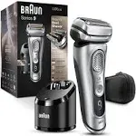 Braun Series 9 9385cc Latest Generation Electric Shaver Rechargeable & Cordless Electric Razor for Men