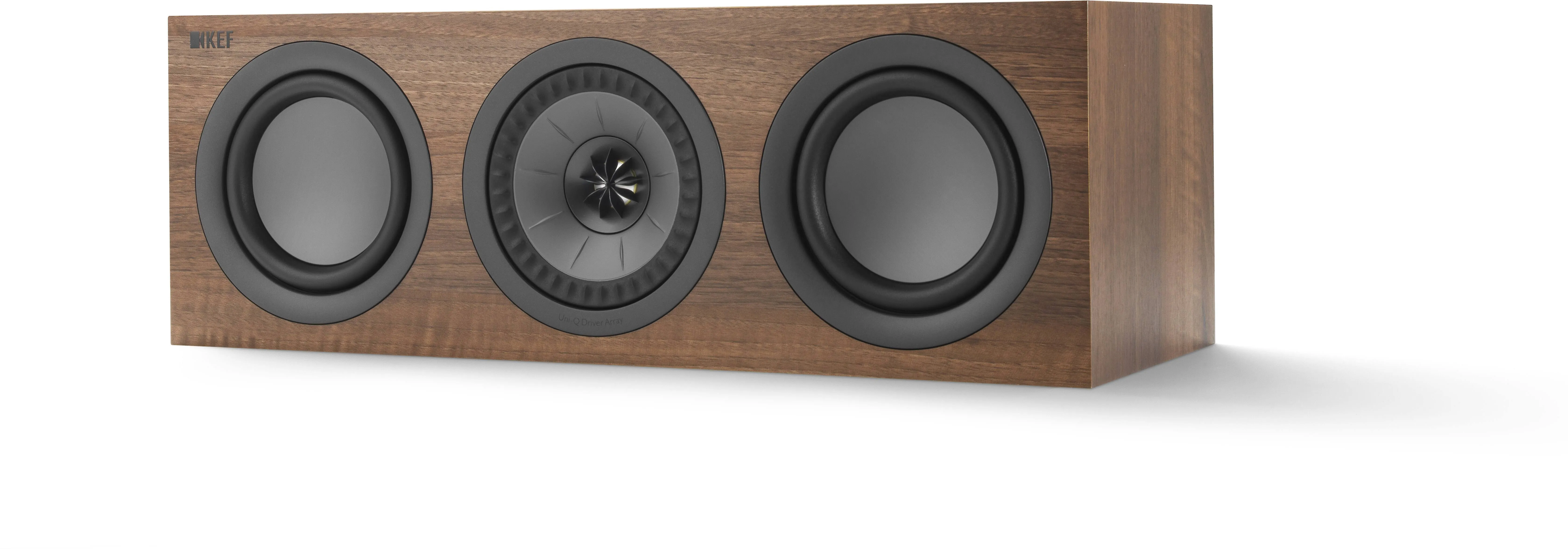 KEF Q250c Center Channel Speaker - Walnut