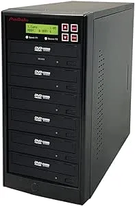 Piodata 1 to 5 24X Burner M-Disc Support CD DVD Duplicator