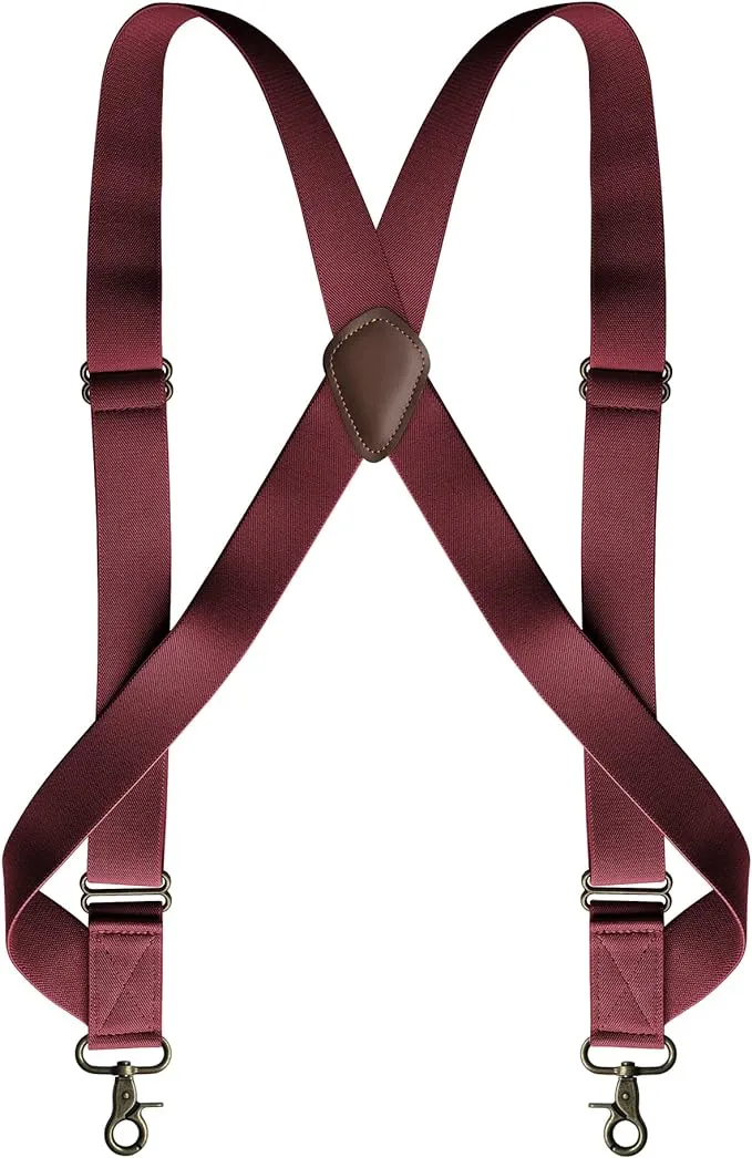 LazarsSpace Men's Heavy Duty Suspenders