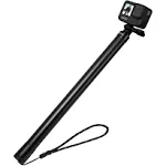 Long Selfie Stick Pole (106"), Extension Carbon Fiber Waterproof Dive Monopod for GoPro Max Go Pro 13 12 11 10 9 8 7,Insta360 X3 X4 Go 3 Ace Pro,DJI Action 4 5 Osmo Pocket 3 Bike Motorcycle Accessory