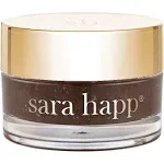 sara happ The Lip Scrub: Sparkling Peach Sugar Scrub, Exfoliating Lip Treatment, Moisturizer for Dry and Flaky Lips, Vegan, 0.5 oz