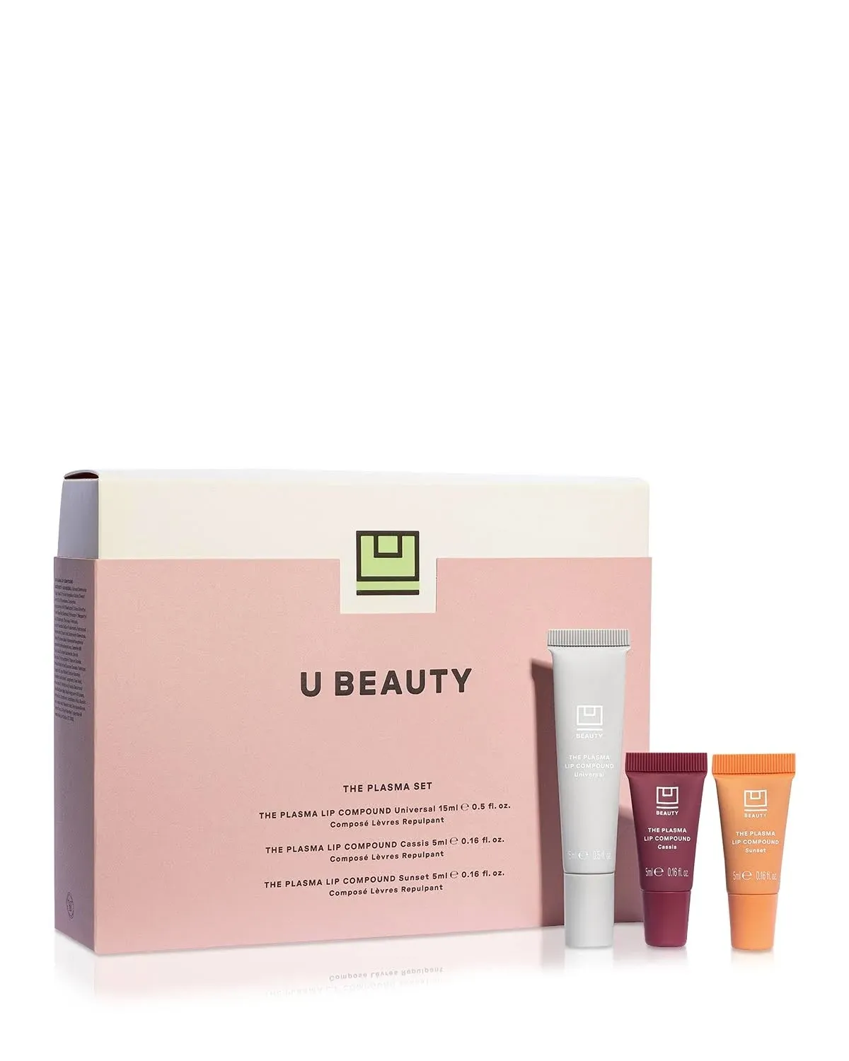 U BEAUTY The PLASMA Lip Compound MINI’s SET in SUNSET & CASSIS NEW