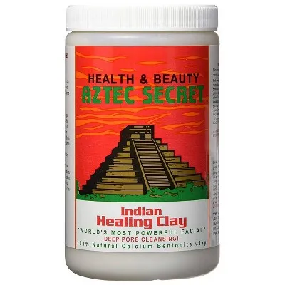 Aztec Secret – Indian Healing Clay 2 lb – Deep Pore Cleansing Facial & Body Mask – The Original 100% Natural Calcium Bentonite Clay – New Version 2