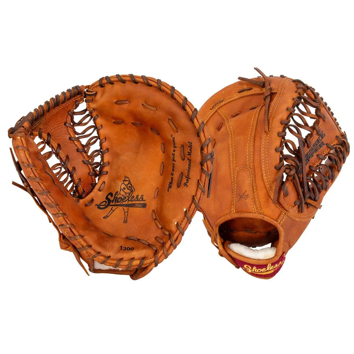 Shoeless Joe 13 Inch Baseball First Base Mitt