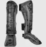 Venum Elite Shin Guards - Black/Dark camo - L - Venum