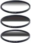 Ice Soft-Edge Graduated, Hard-Edge Graduated, and Reverse-Graduated Neutral Density Filter Kits (67mm)