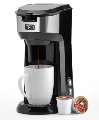 TRU Dual Brew Single Serve Coffee Maker