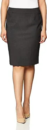 Calvin Klein Women's Straight Fit Suit Skirt (Regular and Plus Sizes)