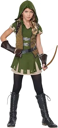 Girl's Miss Robin Hood Costume