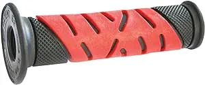 Pro Grip Black/Red 719 Gel Grips w/ Open Ends | PA0719OENERO