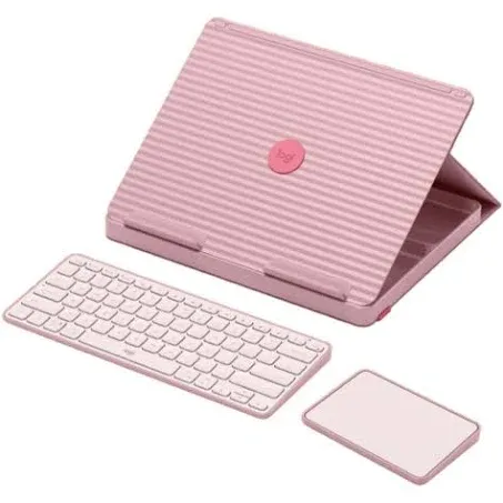 Logitech Casa Pop-Up Desk Kit - Bohemian Blush