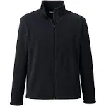 Lands' End Chaqueta de forro polar con cremallera completa para hombre