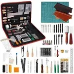 KingTool 275 Pcs Advanced Leather Sewing Tools and Supplies