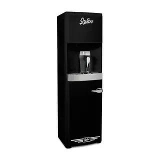 Igloo Retro Bottom Load Water Cooler Dispenser - Hot Cold Black